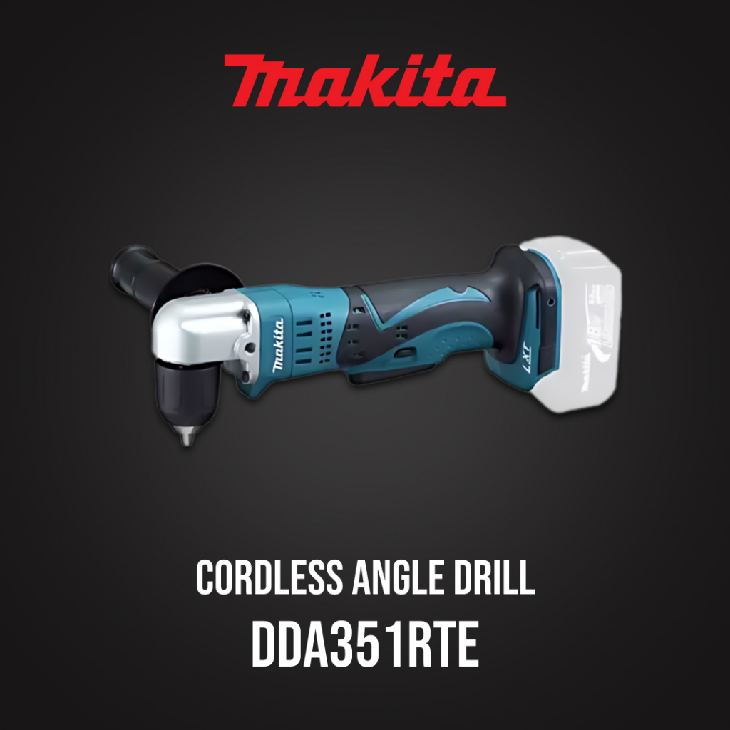 Mesin Bor Sudut Cordless Angle Drill Makita 18V DDA351RTE