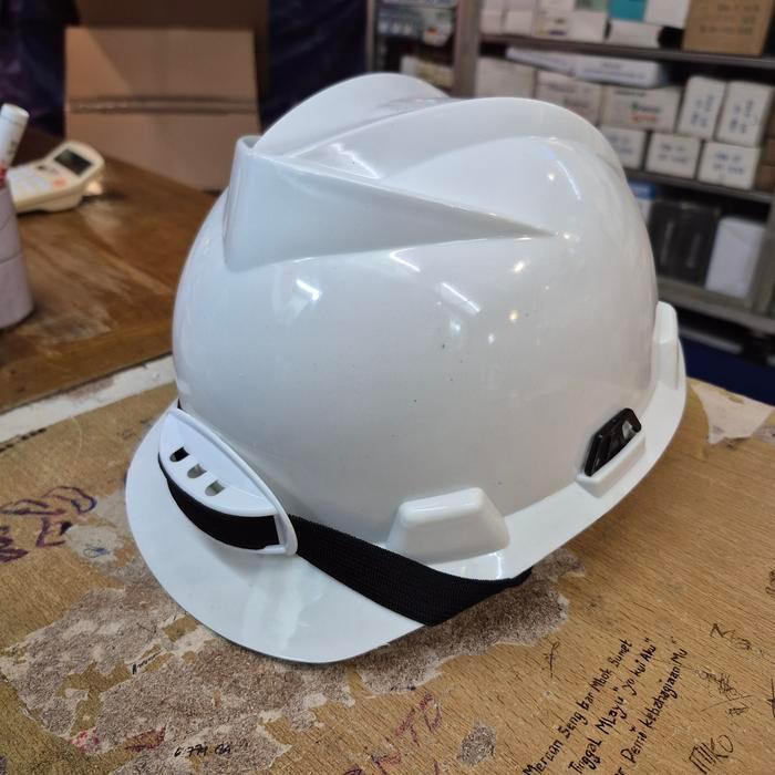 Helm Safety Proyek Berstandar SNI / Helm Kerja Proyek Warna Putih - SNI - Putih