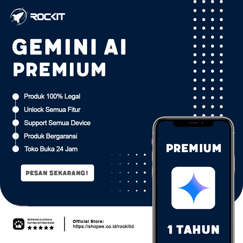 Gemini Ai PRO x VEO 3 + GDRIVE (5TB) | 1000 CREDIT FLOW | 1 TAHUN