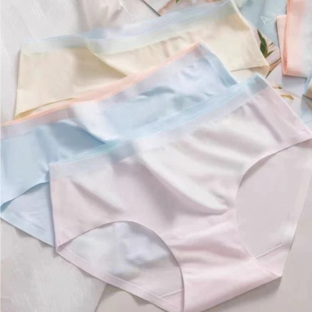 [ isi 6pcs random ] Cd wanira Seamless Transparan Celana dalam Bahan Nilon Size M-XL Cd anti nyepak 