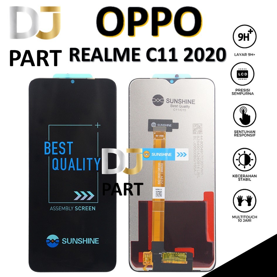 LCD TOUCHSCREEN REALME C11 2020 ORIGINAL 100% COMPLETE