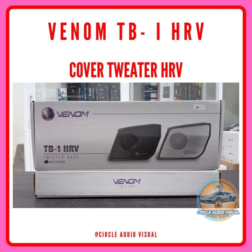 Cover Tweeter HRV Venom TB-1 / Cover Tweeter Mobil HRV