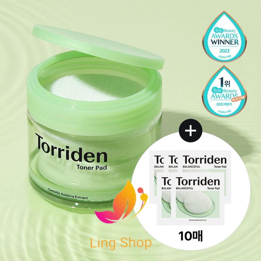 [READY STOCK] TORRIDEN Balanceful Toner Pad 60+10 Sheets