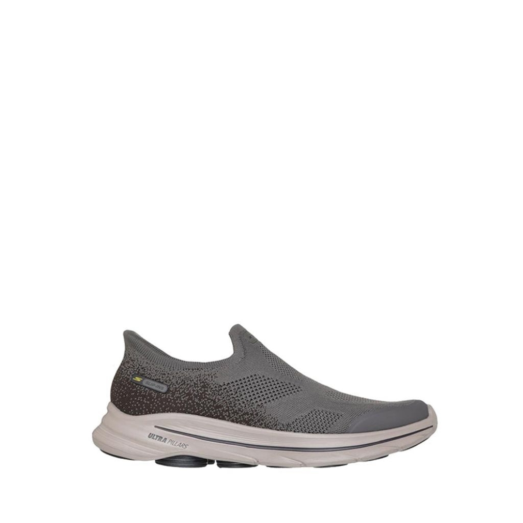 Sepatu Jalan Pria Skechers Slip-Ins Go Walk 8 - Taupe original