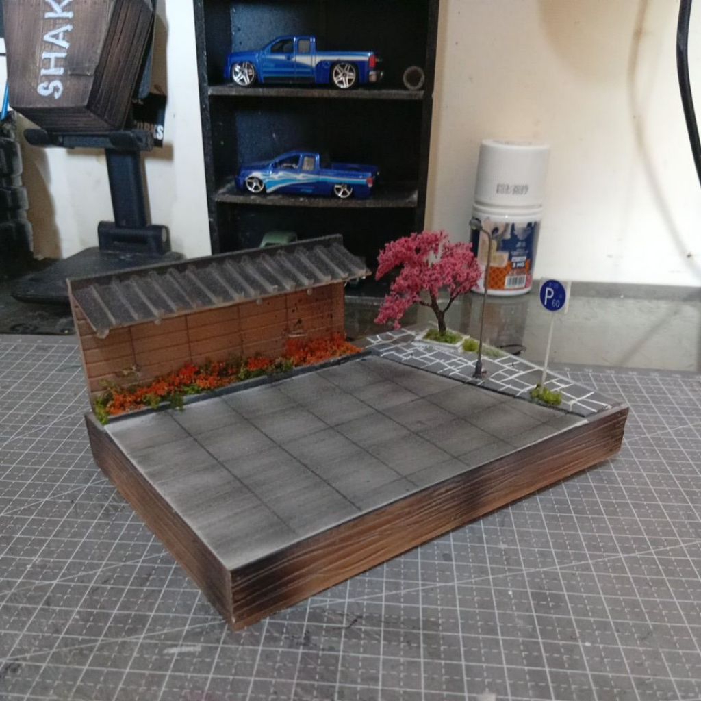 Diorama parkiran
