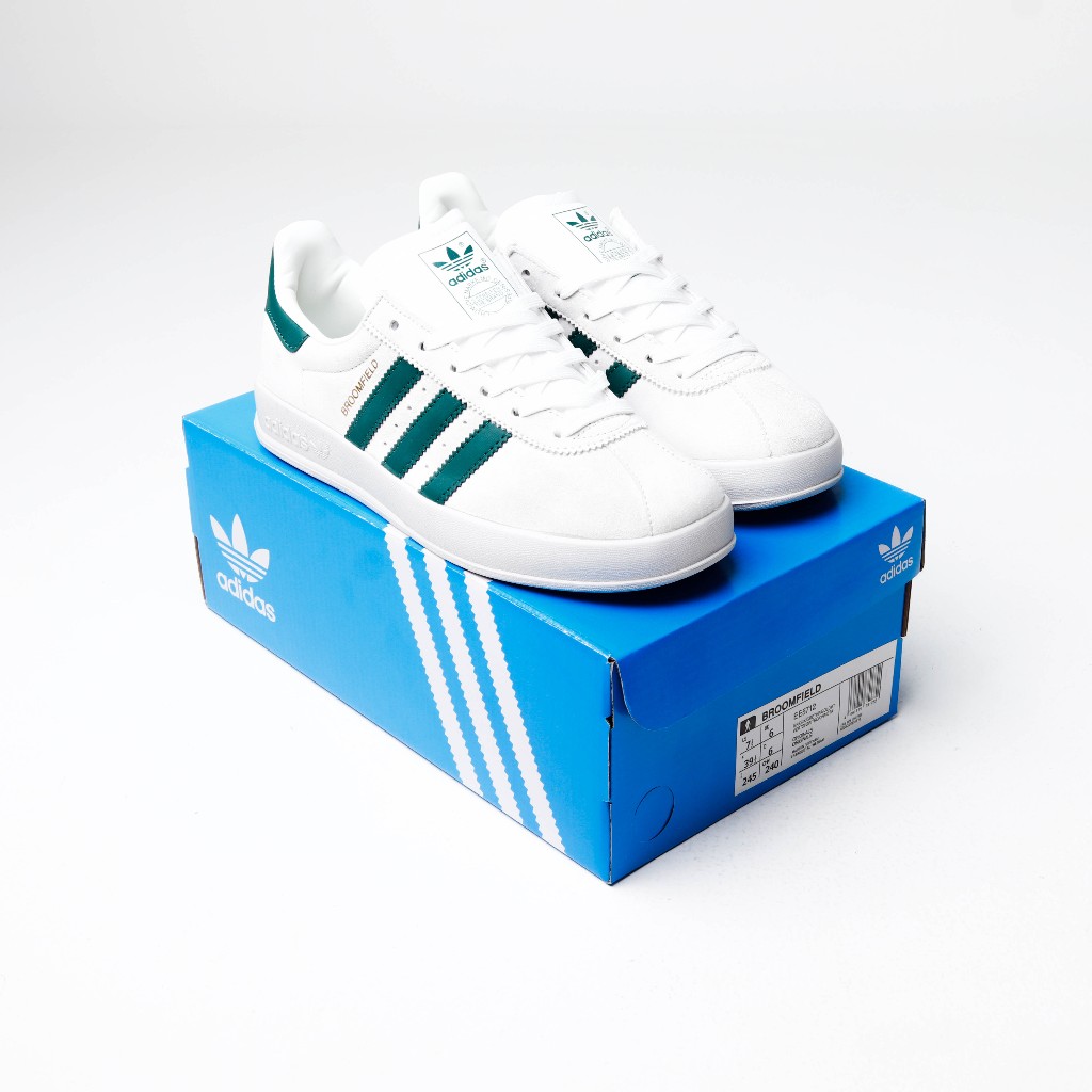 (SLKCK) Sepatu Sneakers Adidas Broomfield White Green