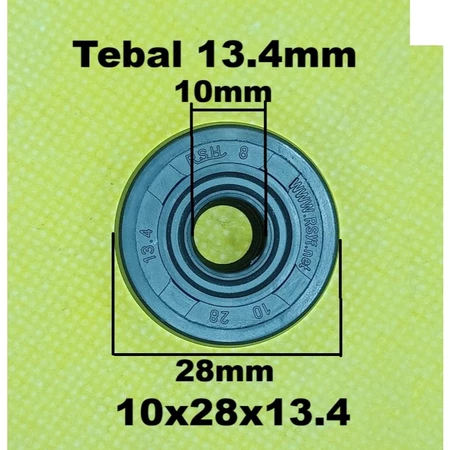 Oil seal shok 10x28x13.4  shock belakang motor karet sok oli sil original