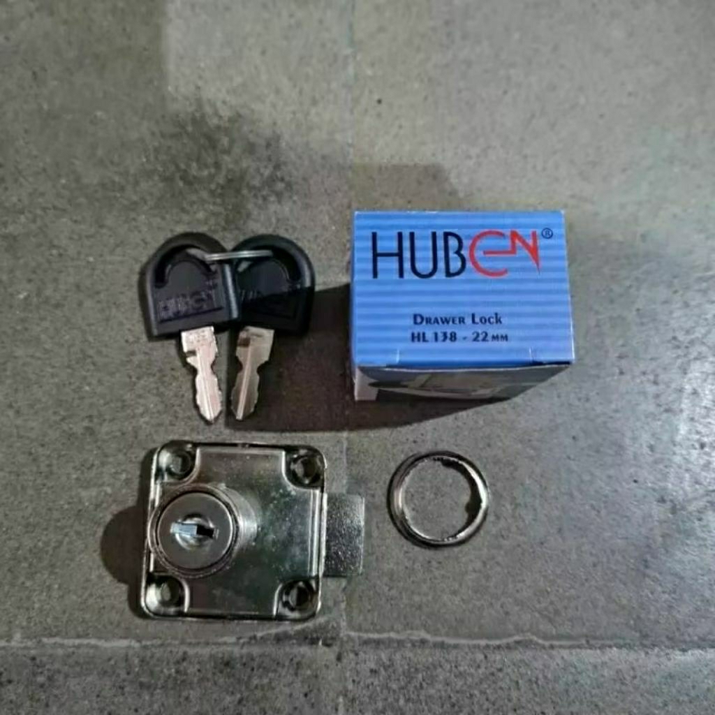 Kunci Laci Huben M2 HM-181 - Mudah Dipasang, Tahan Lama, Diameter 16mm