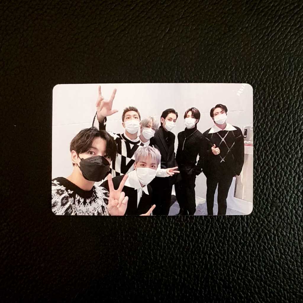 PHOTOCARD BTS Bonus Snack Nabati Goguma Hype Ubi Ube Original RARE Tahun 2022 Jimin RM