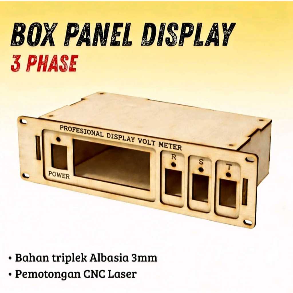 Box PANEL DISPLAY 3 Phase 3 Output