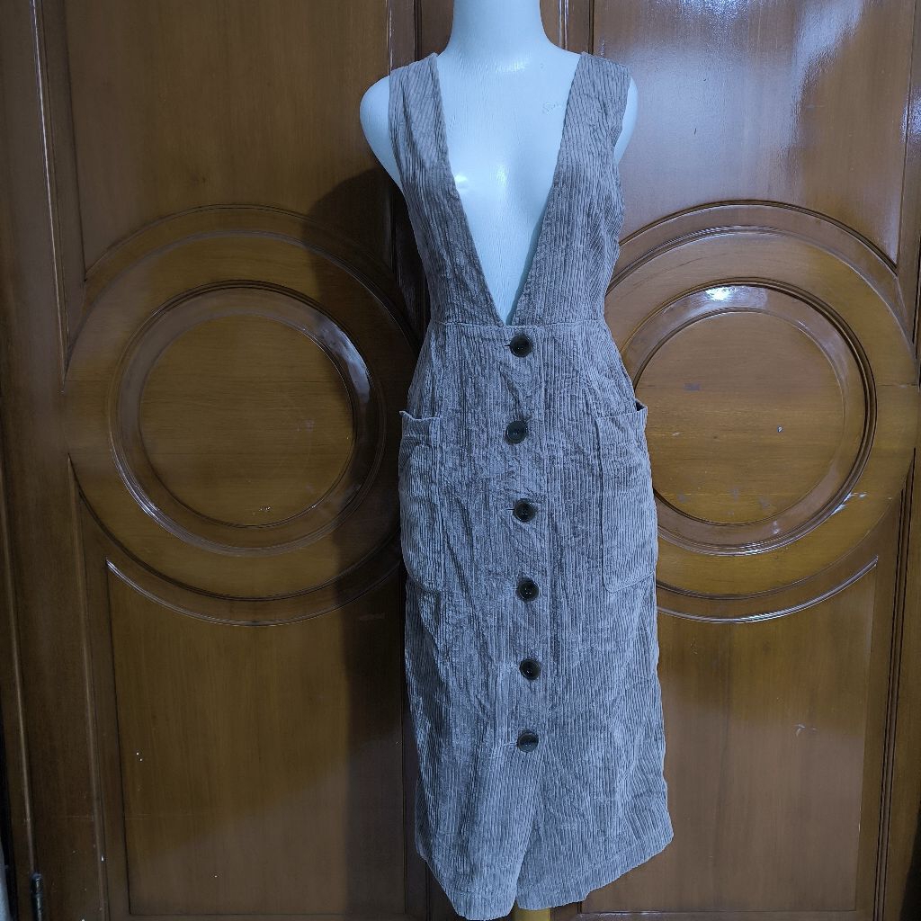 overall korduroy tebal w closet