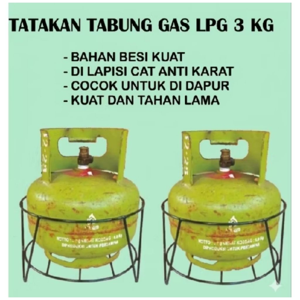 rak gas elpiji 3kg