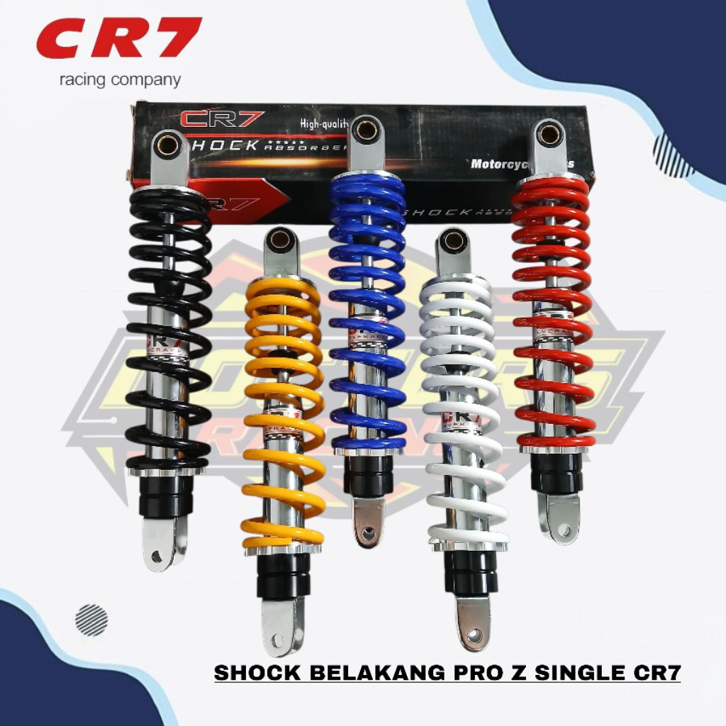 Shockbreaker CR7 Pro-Z 310MM Matic Shockbreaker Belakang Single Shock Matic Mio Series Genio GT Fino