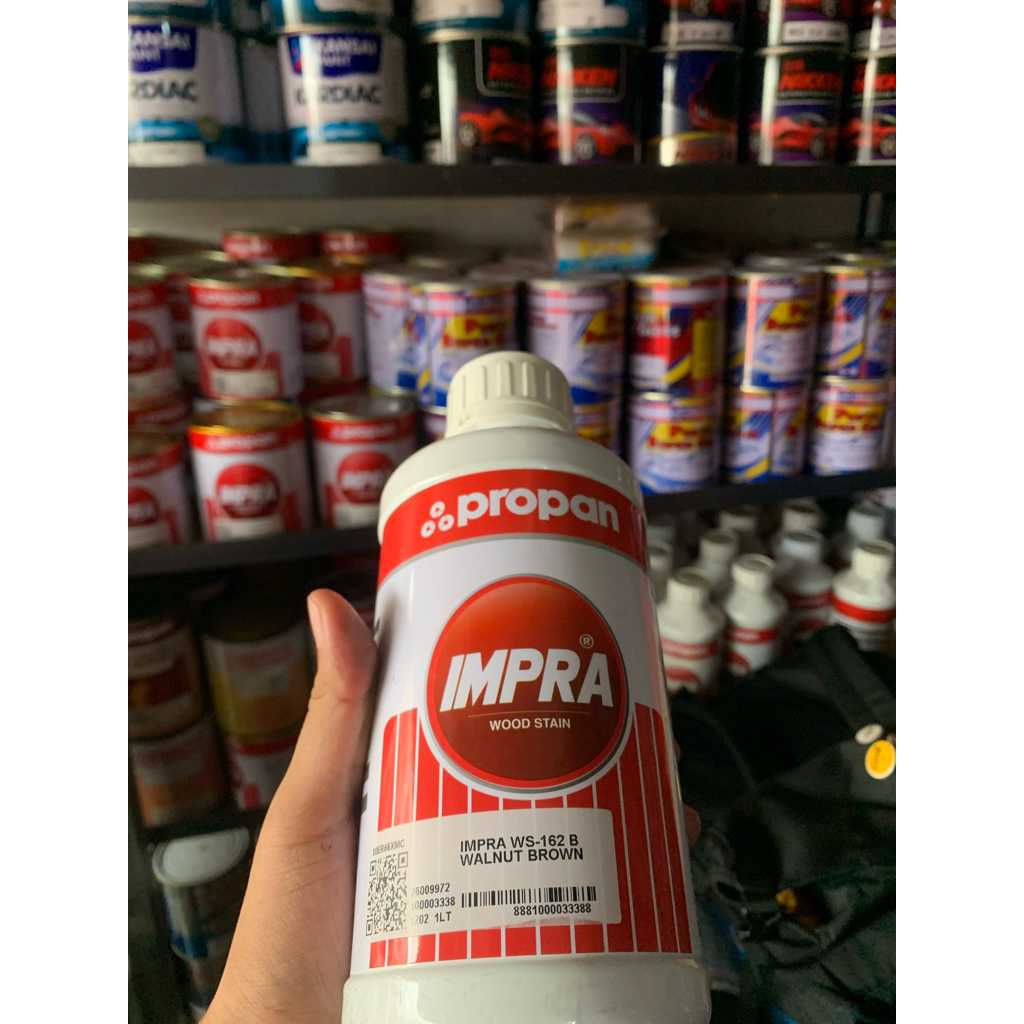 WOOD STAIN (warna) IMPRA WS-162 B WALNUT BROWN