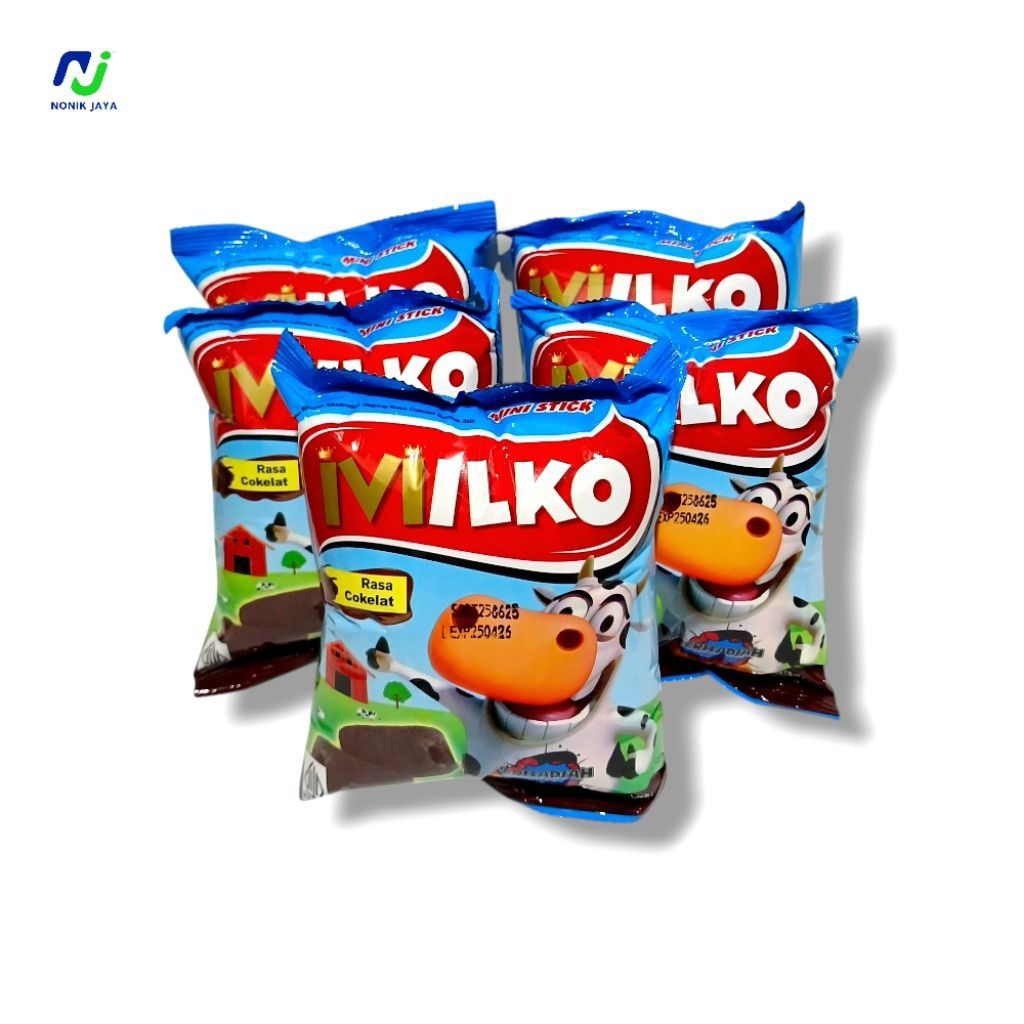 Snack Milko Hati dan Coklat Berhadiah 30gr isi 40Pcs
