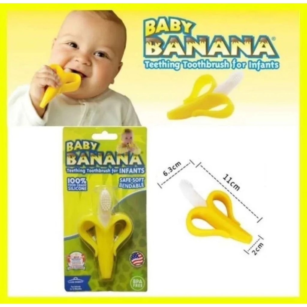 Teether Baby Banana & Teether Gelang