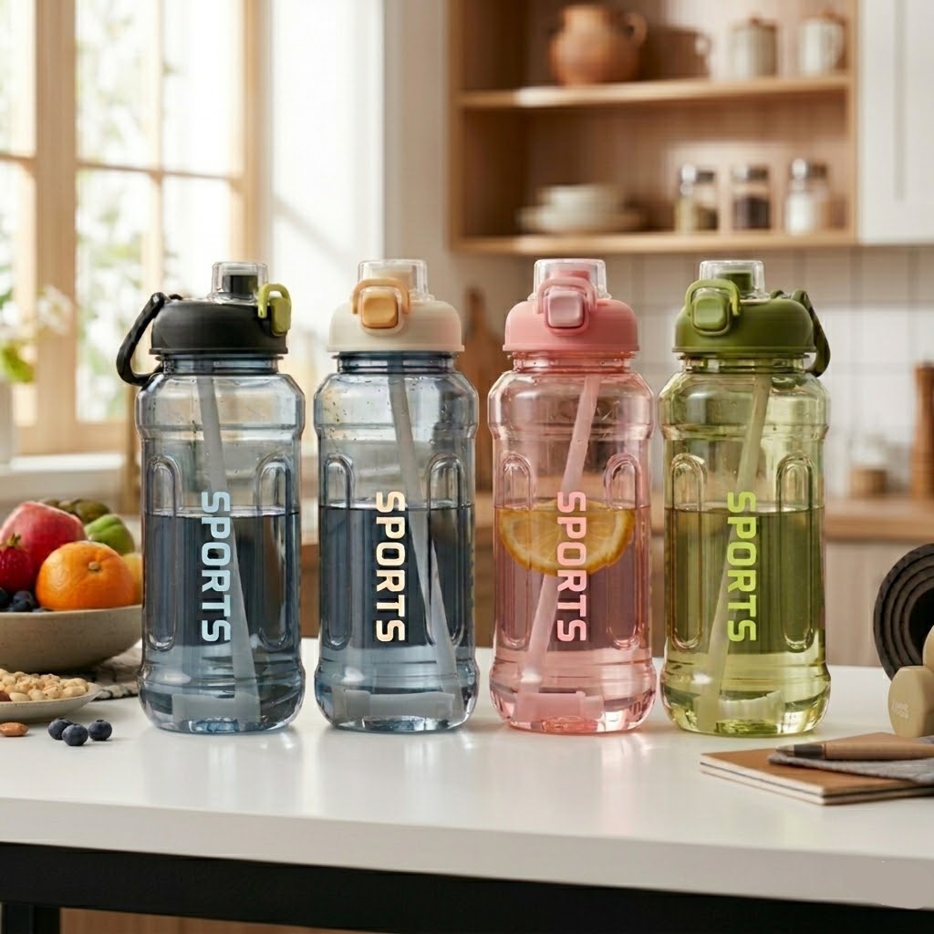 BOTOL AIR MINUM 1,5 LITER SPORT TUMBLER AIR MINUM JUMBO DENGN SEDOTAN