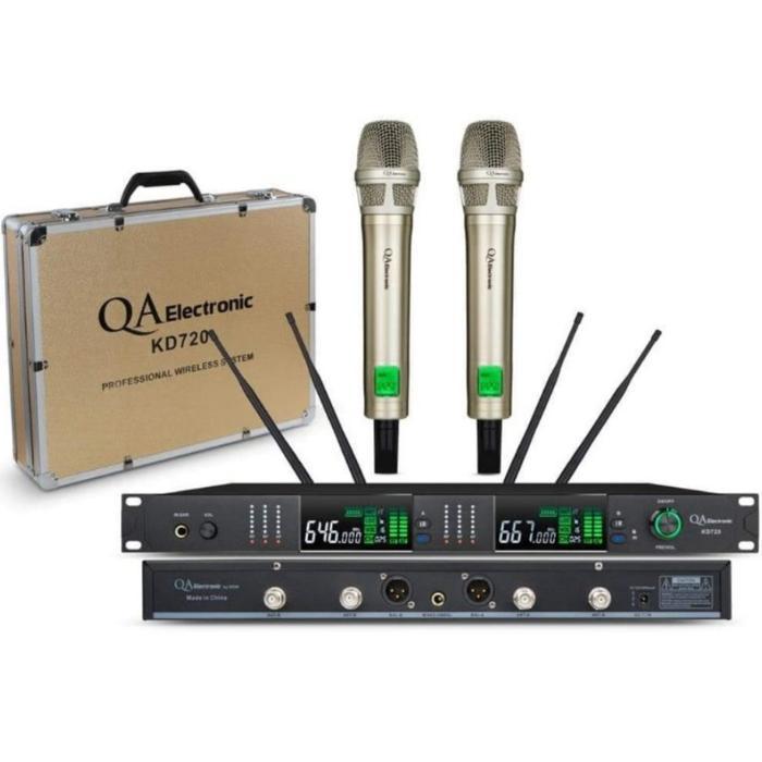 Mic Wireless Qa Electronic kd720 KD 720 baru