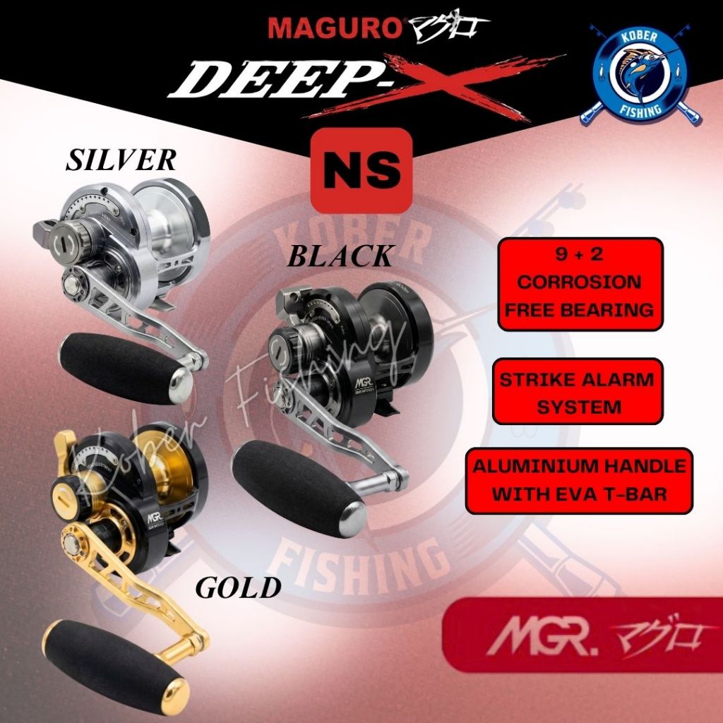 REEL OVERHEAD / OH MAGURO DEEP X NS (NARROW SPOOL)