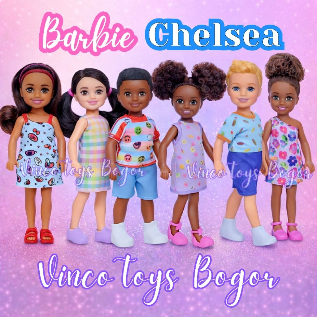 Boneka Mini Karakter Lucu boneka Chelsea Style Mainan Anak & Koleksi Dewasa boneka berbie boneka ana