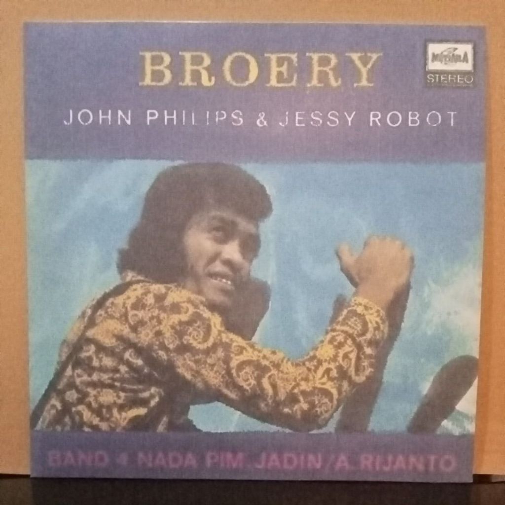 Vinyl Piringan Hitam Broery, John Philips & Band 4 Nada