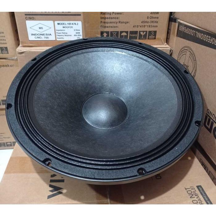 COMPONENT WISDOM 15FA76.2 / 15FA76 2 — 15 INCH SPEAKER KOMPONEN ORIGINAL WISDOM 15 FA76.2