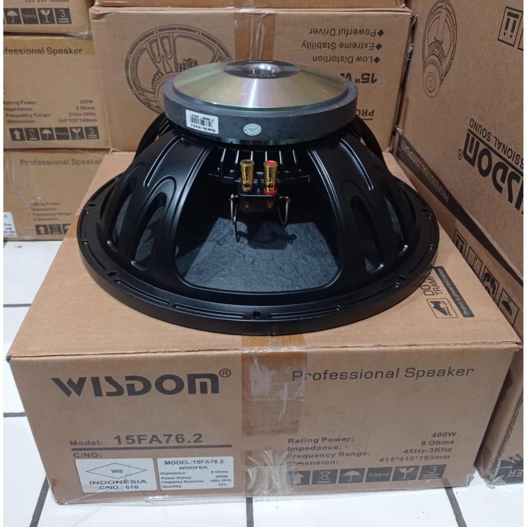COMPONENT WISDOM 15FA76.2 / 15FA76 2 — 15 INCH SPEAKER KOMPONEN ORIGINAL WISDOM 15 FA76.2