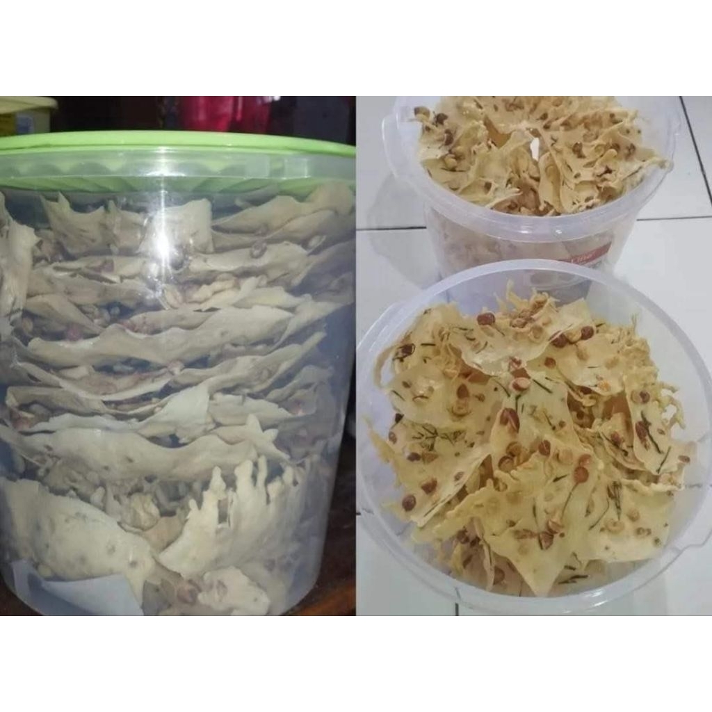peyek kacang / peyek rebon