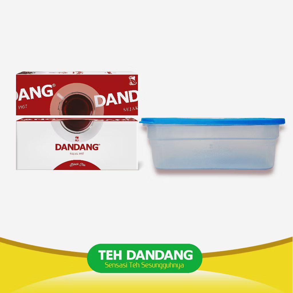 Teh Dandang Blacktea FREE Lunchbox - Teh Celup isi 2 box @25 tea bag