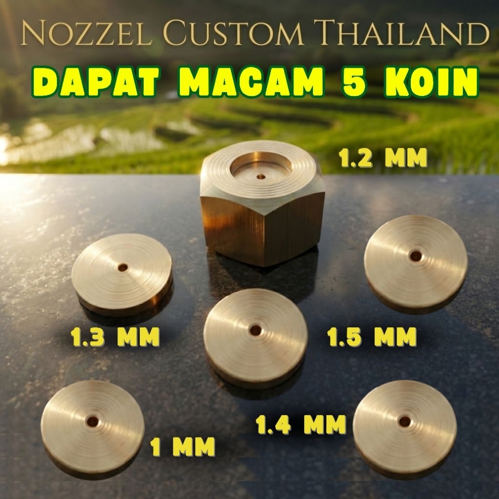 NOZZEL CUSTOM THAILAND / NOZZEL BAUT SPRAYER THAILAND / NOZZEL RAKITAN / NOZEL SPRAYER THAILAND