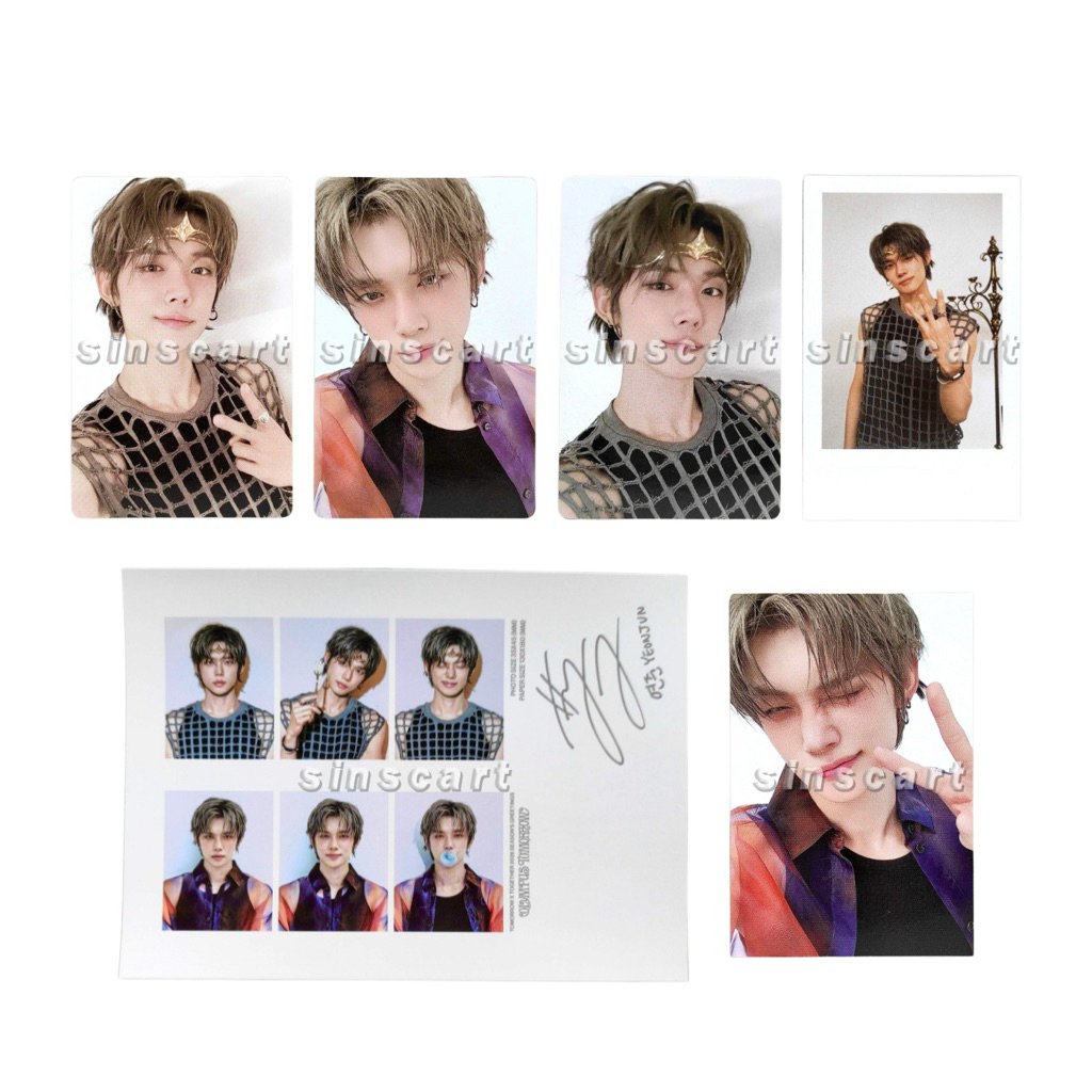 Official Yeonjun Season Greeting 2026 — POB / Preorder Benefit Weverse Global, PC / Photocard, Game 