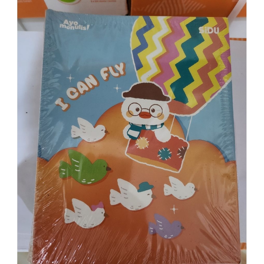 buku tulis Sidu isi 100 bercorak
