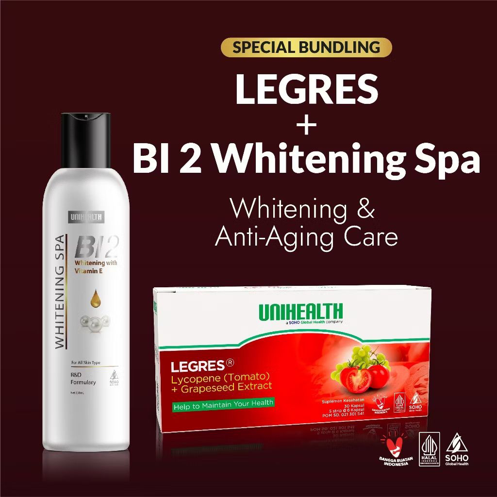 Paket Bundling Legres + BI 2 Lotion 250ml By unihealth