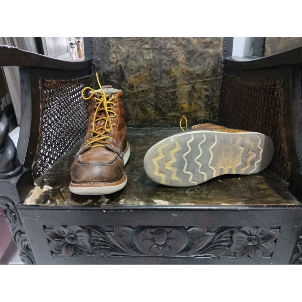 sepatu boots moc toe thorogood size 42