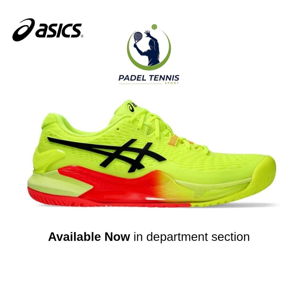 Sepatu Tenis / Padel Asics Gel Resolution 9 Yellow Black
