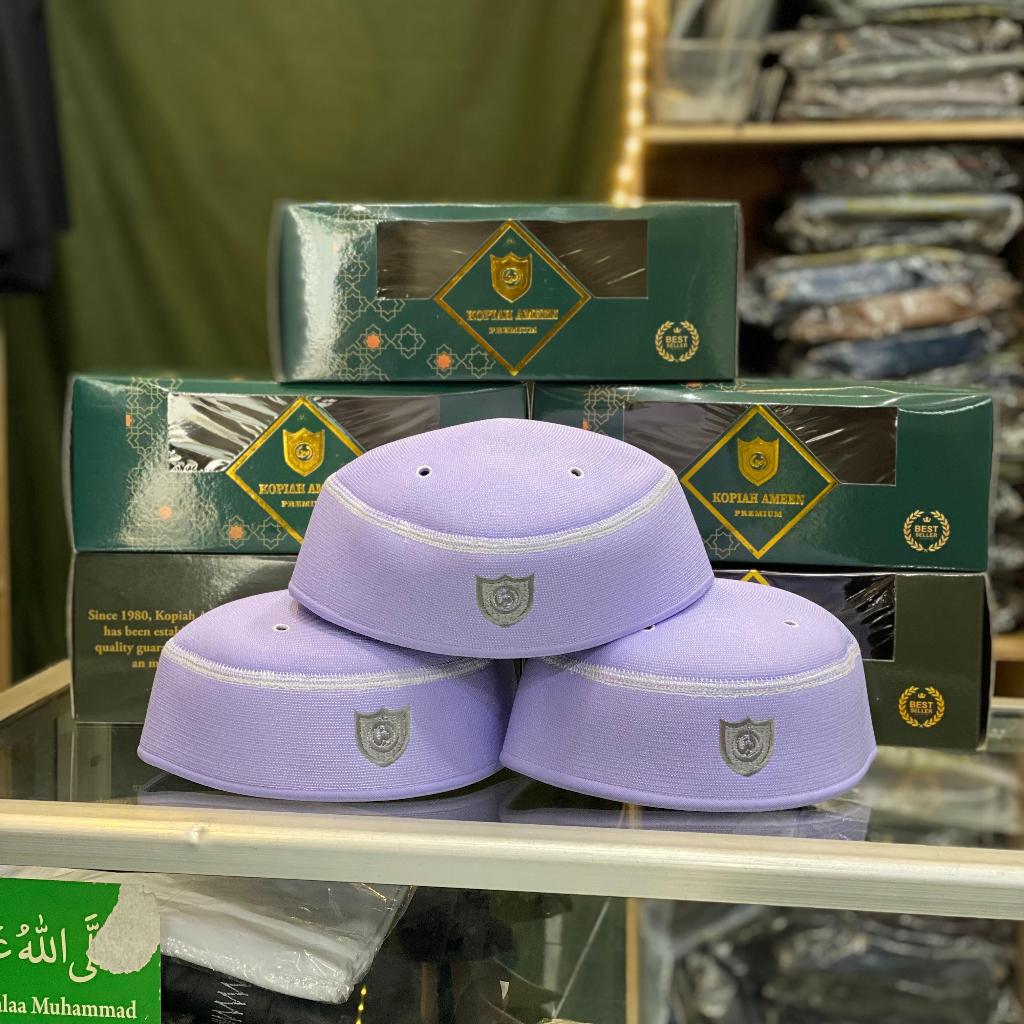 Peci Malaysia A3 Original - Kopiah Malaysia Dewasa Nyaman Tebal Putih Model model Polos Premium