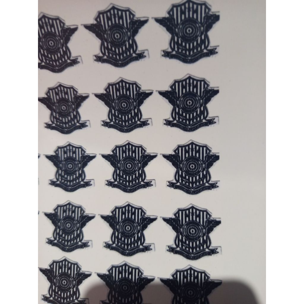stiker logo korlantas plat nomor