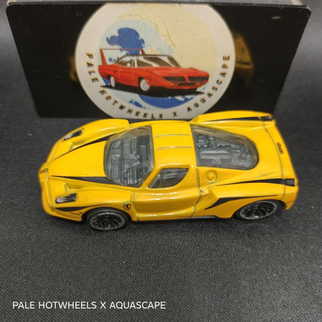 HOT WHEELS FERRARI ENZO KUNING/YELLOW RARE