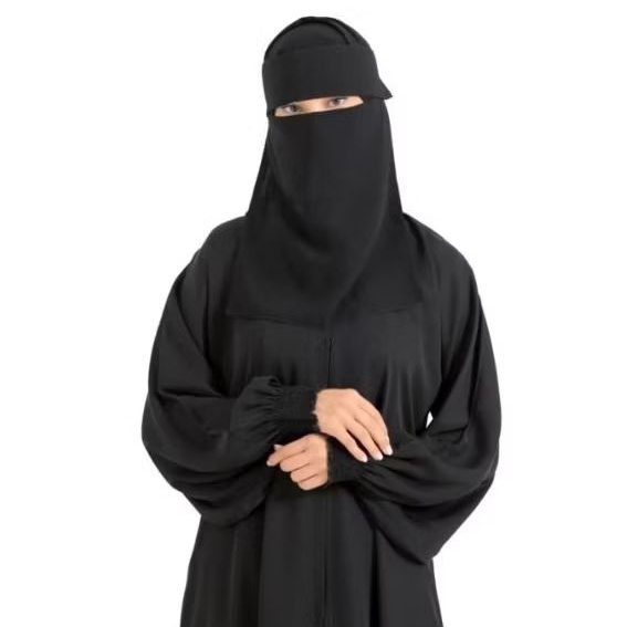 Cadar Niqab Bandana Poni Bedoon Essm jahitan lokal