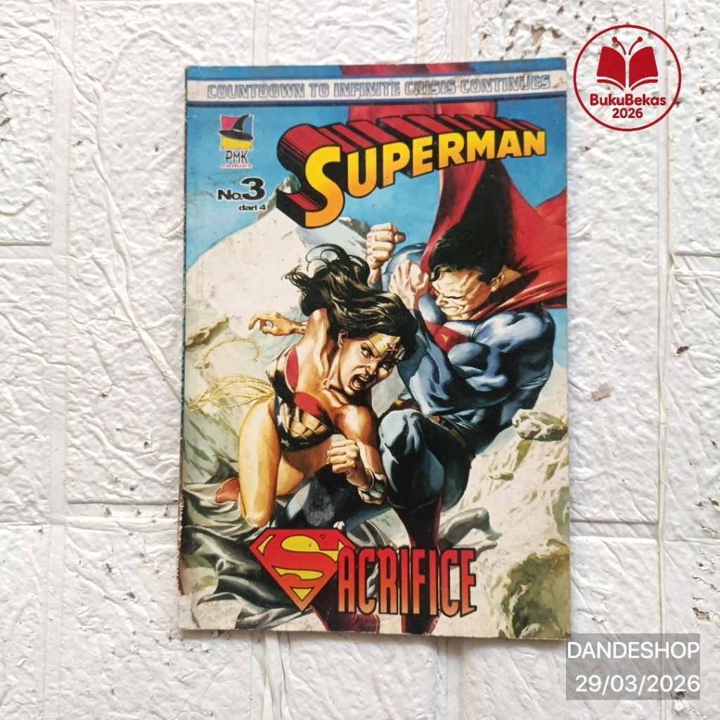 Superman Sacrifice - Komik PMK DC JLA Superman Batman Comics Bekas