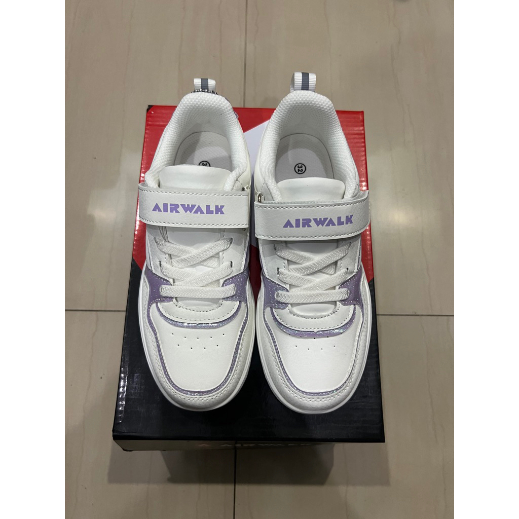 Airwalk Decker JR White/Purple 100% Original
