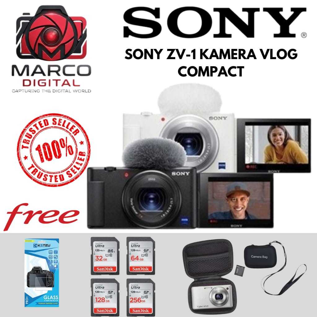 KAMERA SONY ZV-1 DIGITAL CAMERA - SONY ZV1 - ZV-1 / SONY ZV1 / ZV1