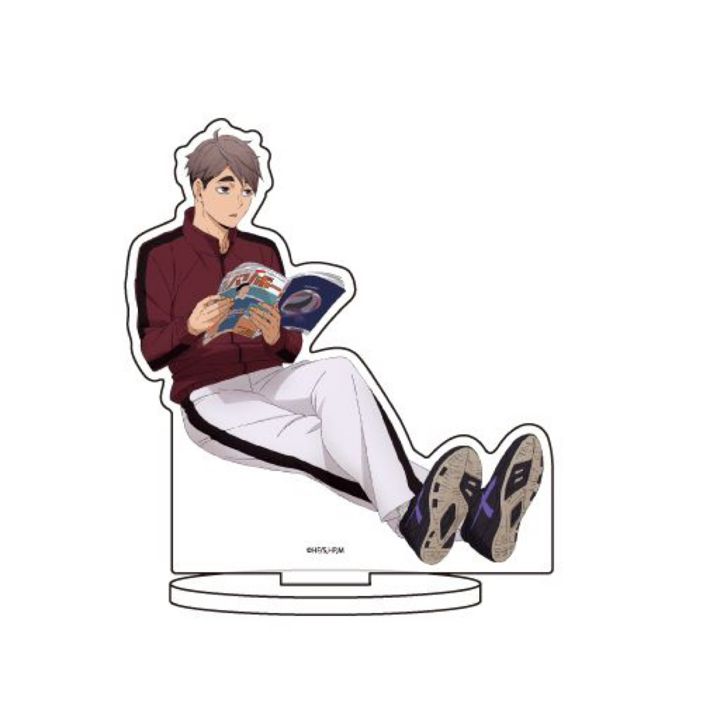 Haikyuu - Osamu Miya Character Acrylic Relax Ver. / Merch Haikyuu Acrylic Standee Official / Origina