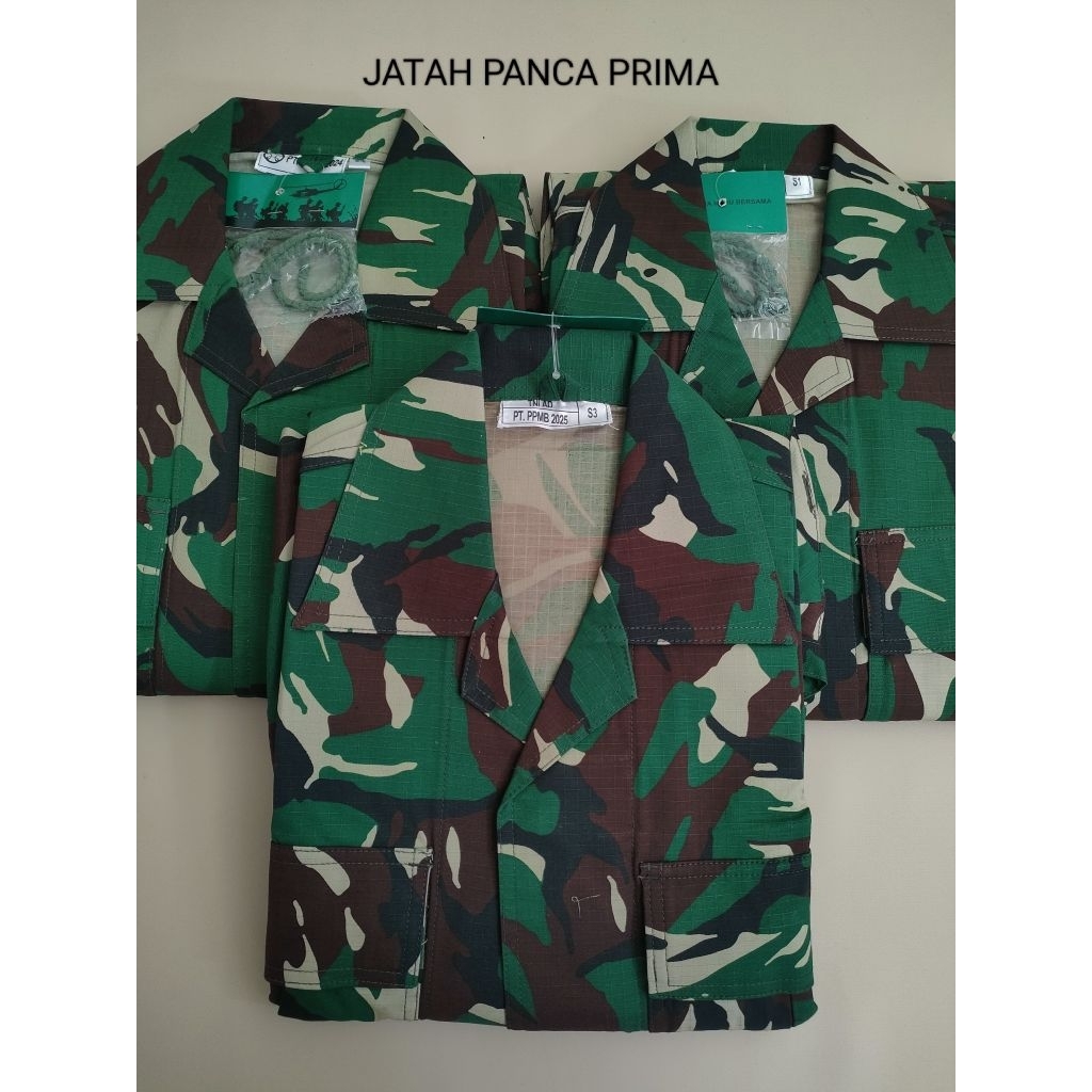 BAJU PDL PANCA PRIMA JATAH TNI AD 2024/2025