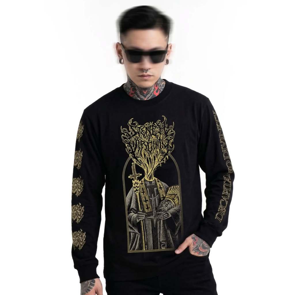 ORIGINAL LONGSLEEVE STENCH OF VIRGINITY - Decapitated Divinity