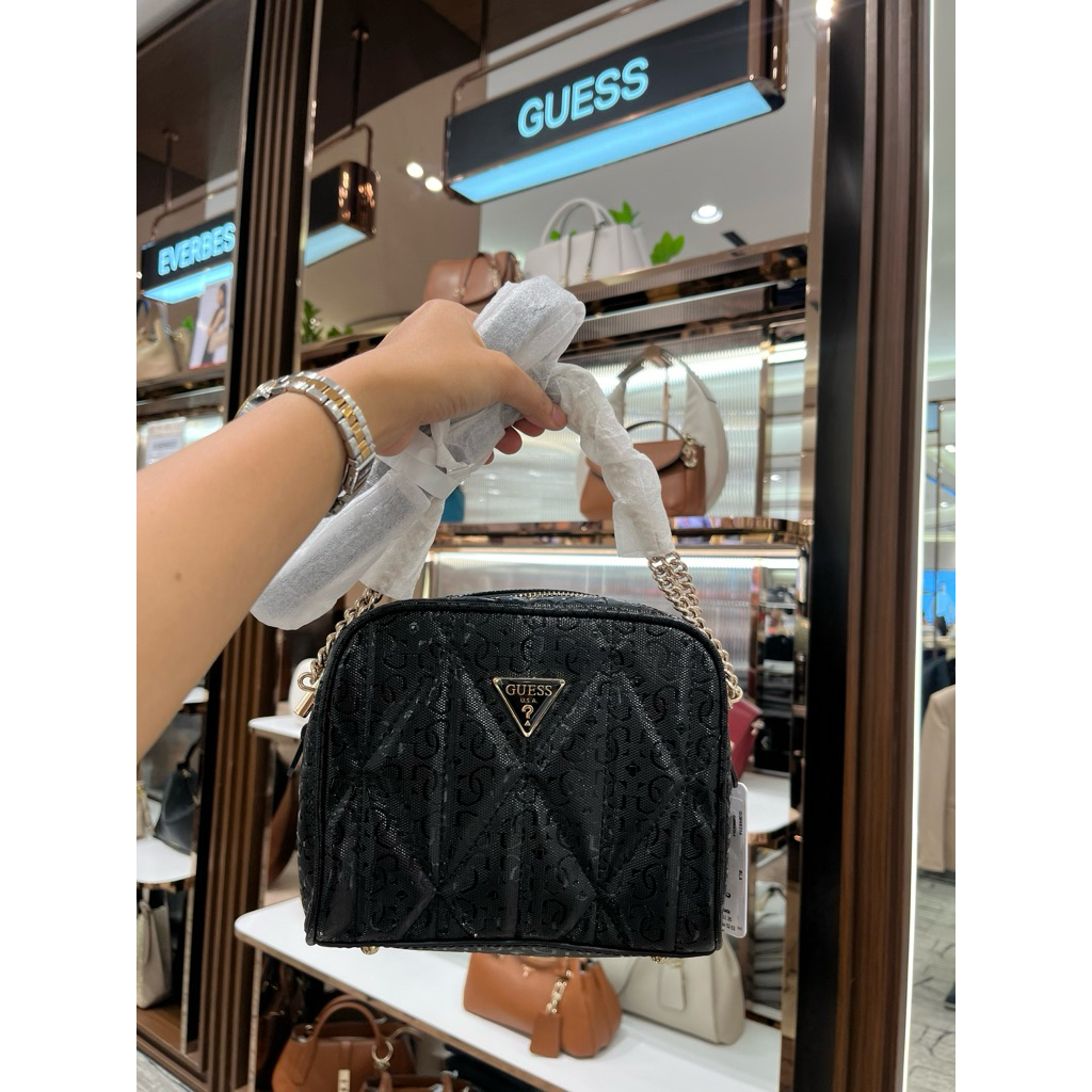 ALDINA CAMERA BAG  - TAS GUESS ORIGINAL WANITA
