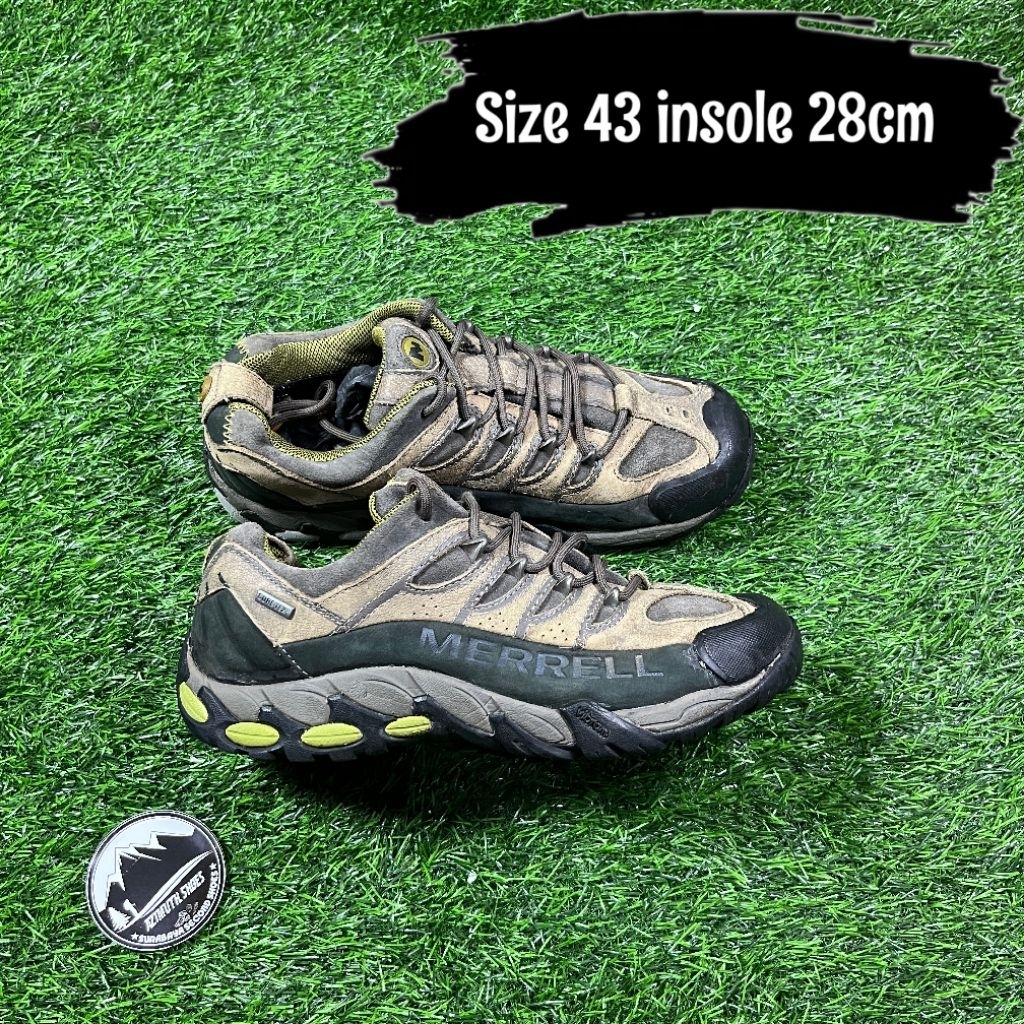 Sepatu Outdoor Gunung Hiking Merrell Size 43