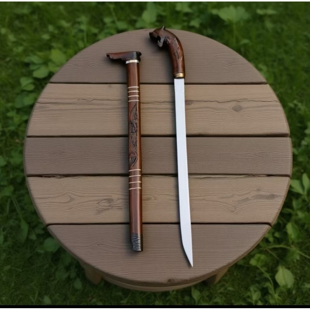 ptruck Perkakas Sukabumi Pisau baja super tajam / Golok baja asli / pedang samurai panjang /