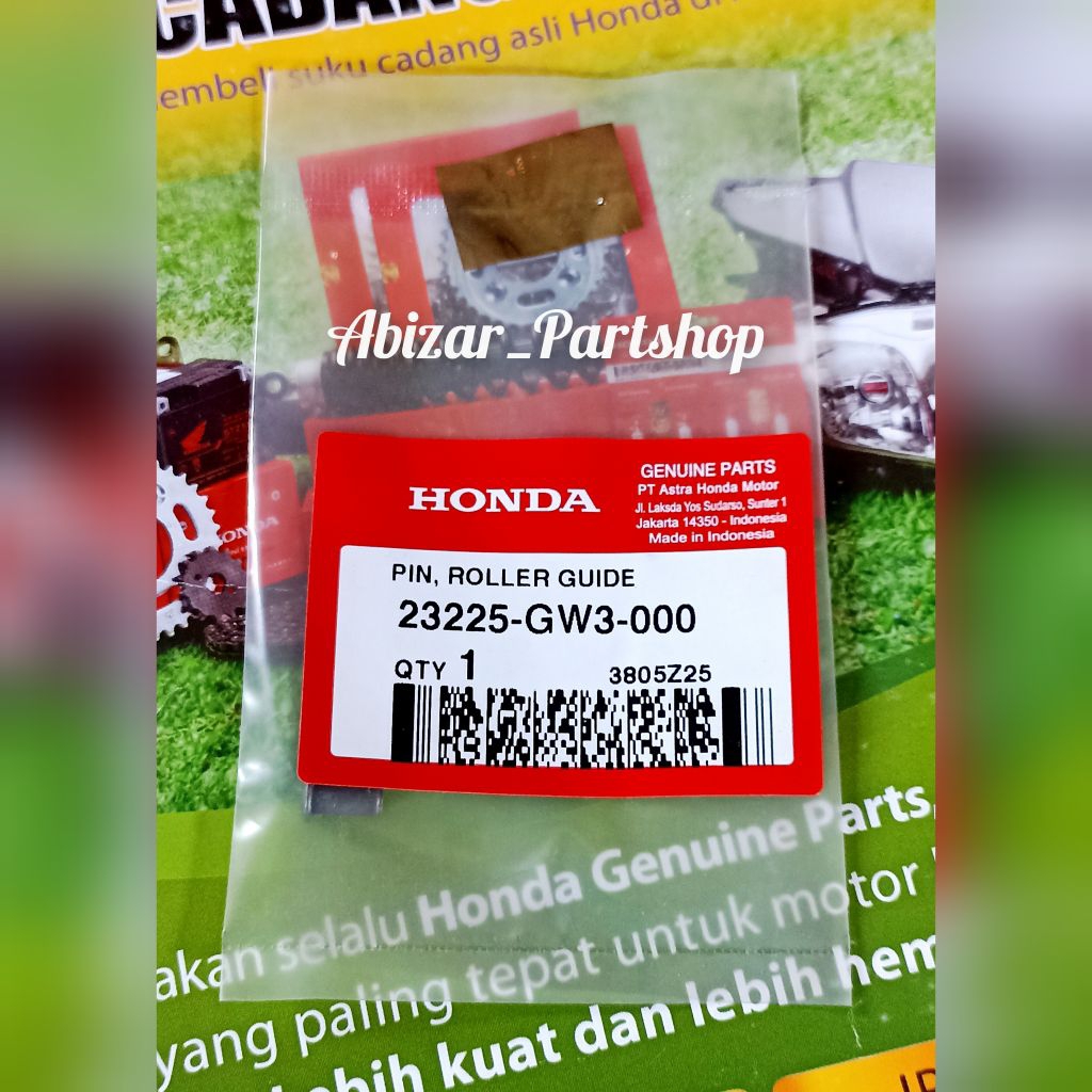 23225GW3000 Pin Roller Guide / Pin pelor jalu pengunci pulley cvt belakang Beat K25 Skupi K16 Vario 