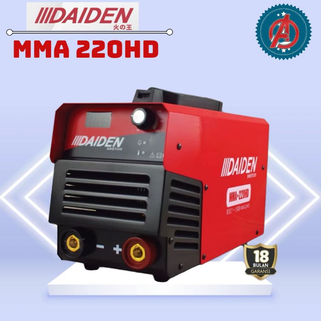 Mesin Las Inverter Daiden MMA-220HD / Trafo Las Daiden MMA-220HD